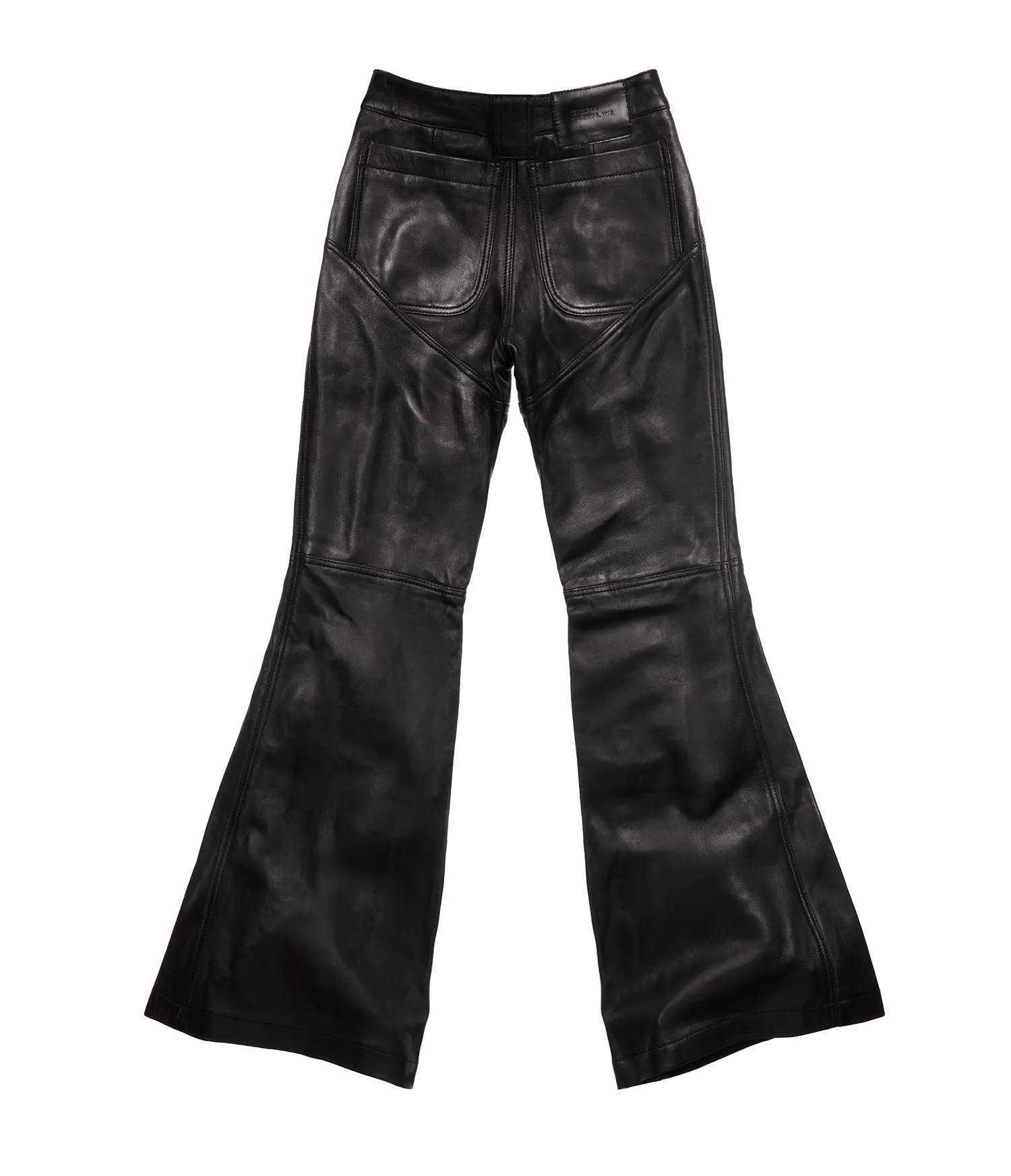 Bell Bottom Leather Pants