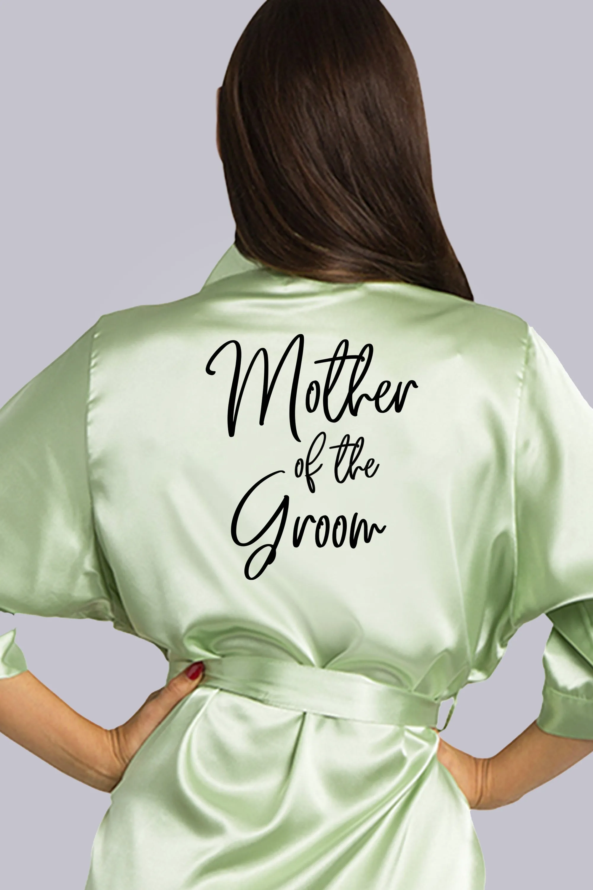 Bridal Templates - Personalized Wedding Party Satin Robes