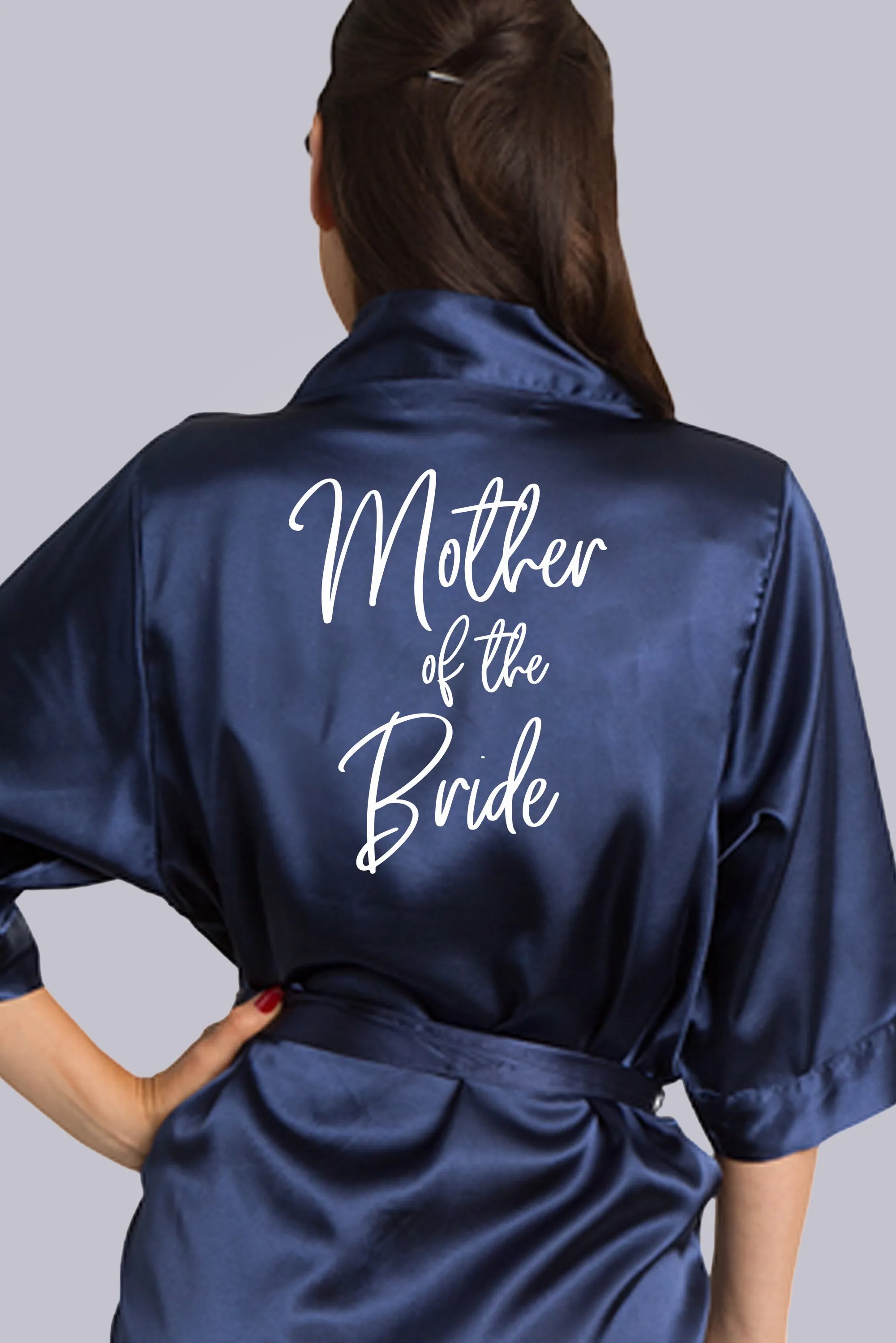 Bridal Templates - Personalized Wedding Party Satin Robes