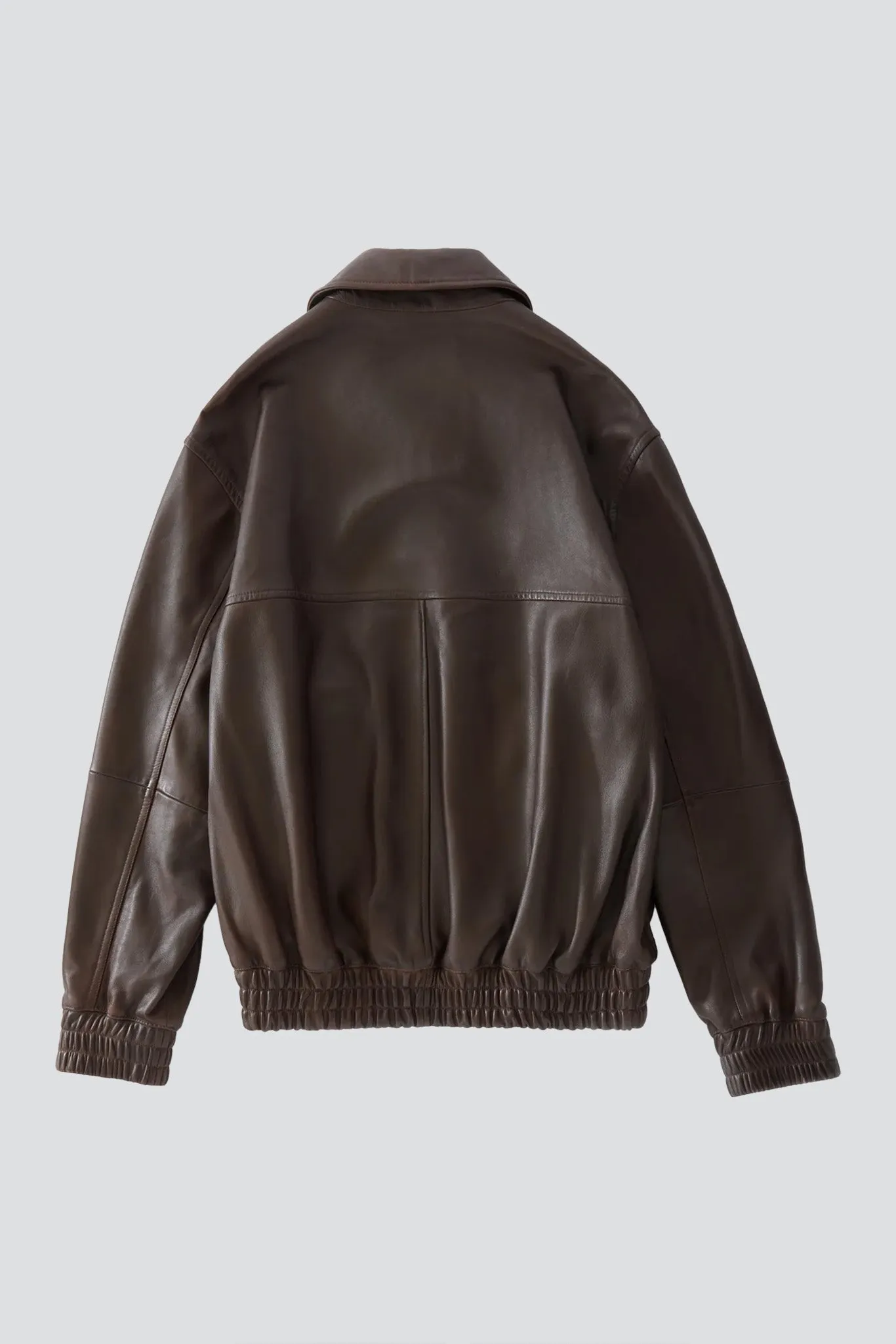 Brown Piston Leather Jacket