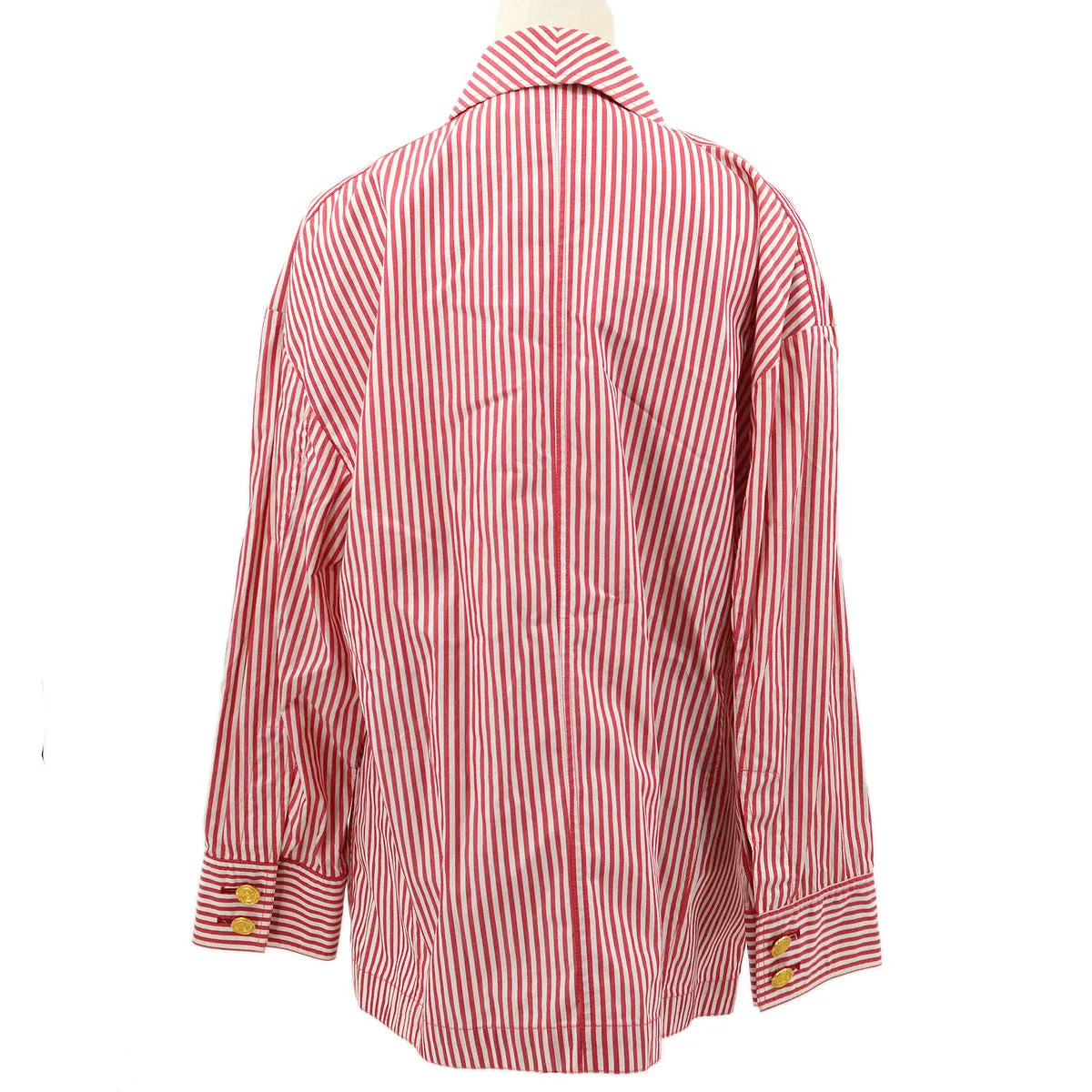 Chanel Spring striped double-breasted blazer