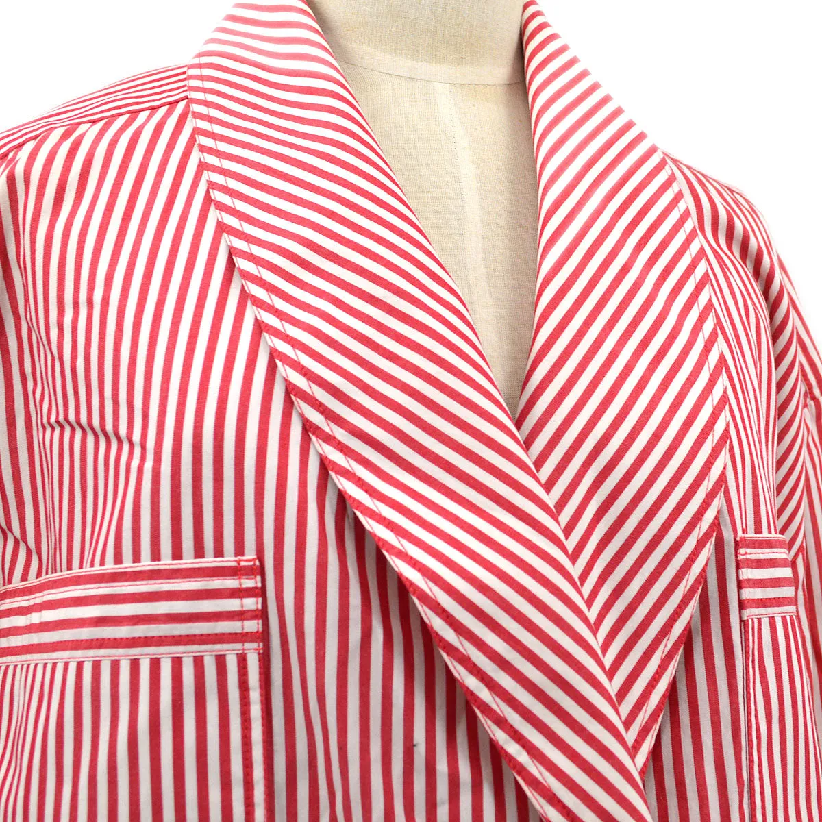 Chanel Spring striped double-breasted blazer