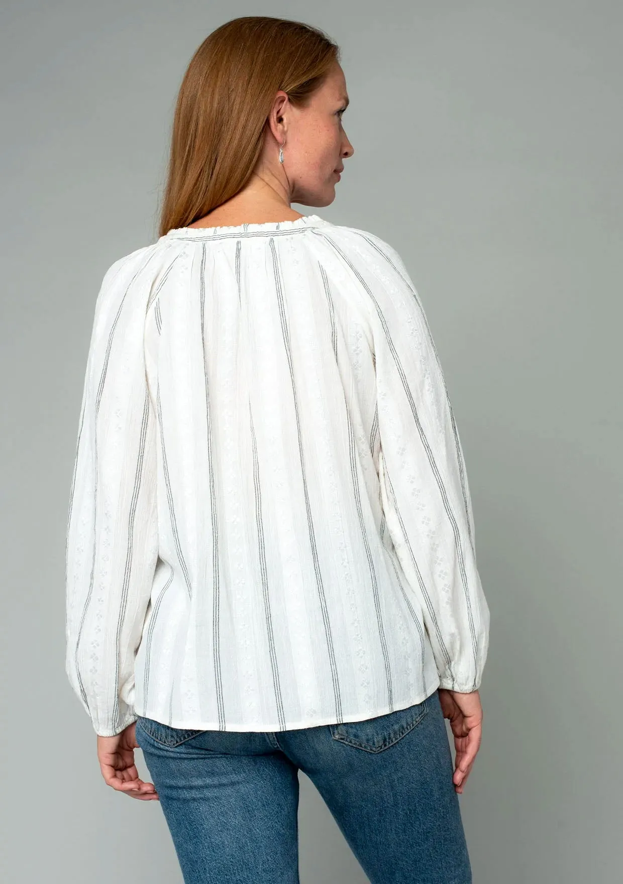 Crescent Moon Peasant Top