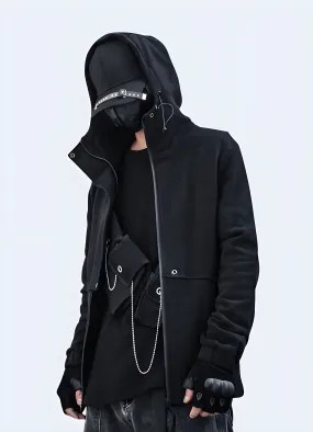 Darkwear Back Zip-up Hoodie