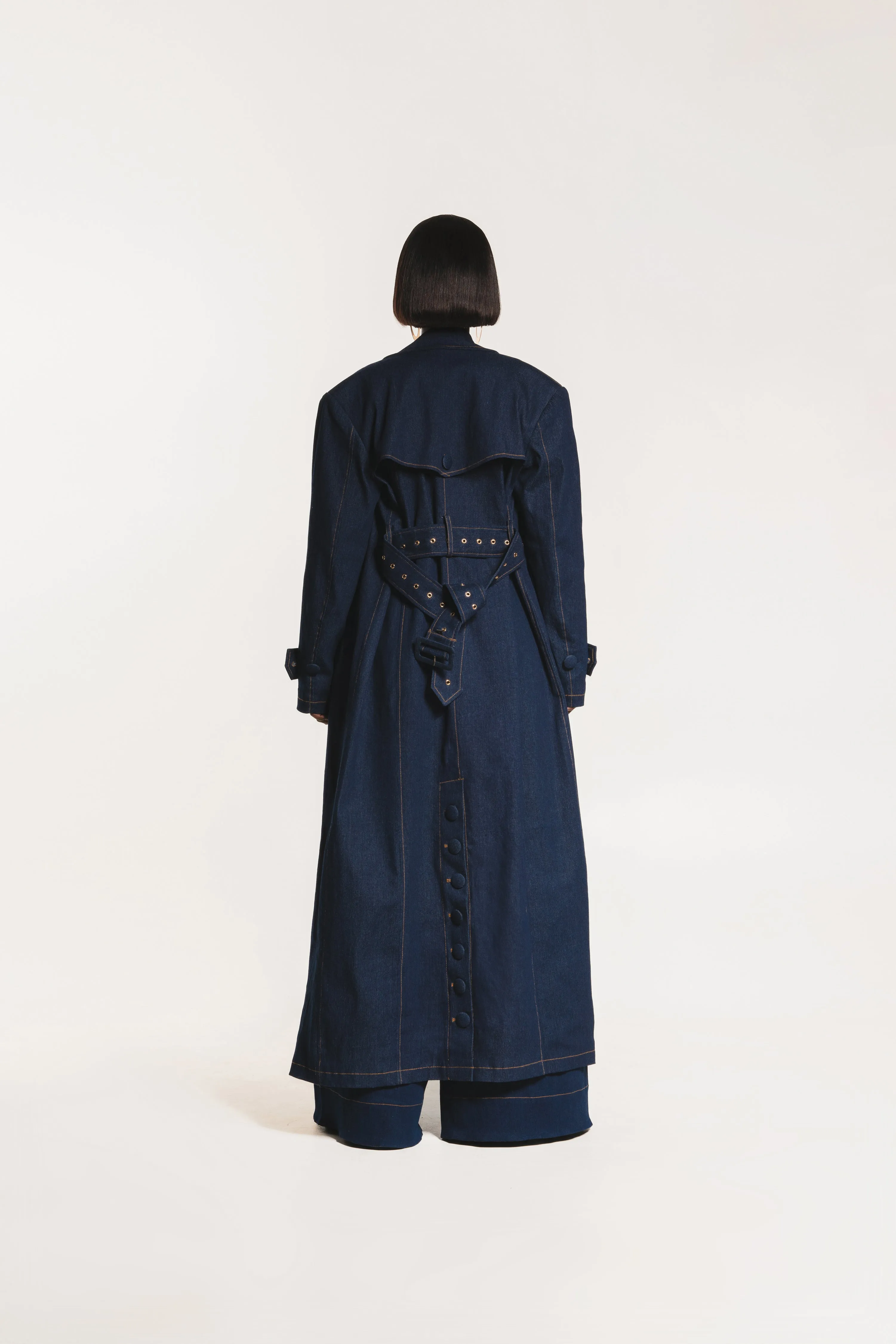 Denim ONO Trench jacket