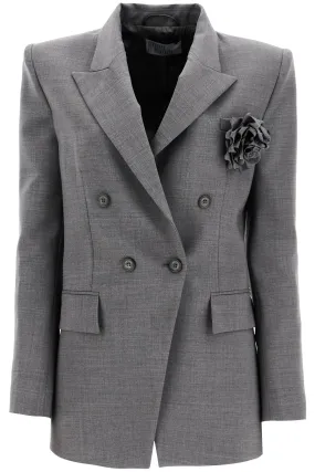 Giuseppe Di Morabito Double-Breasted Wool Stretch Blazer