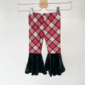 Holly Jolly Plaid Bell Bottoms