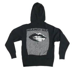 Lips Zip-Up Hoodie