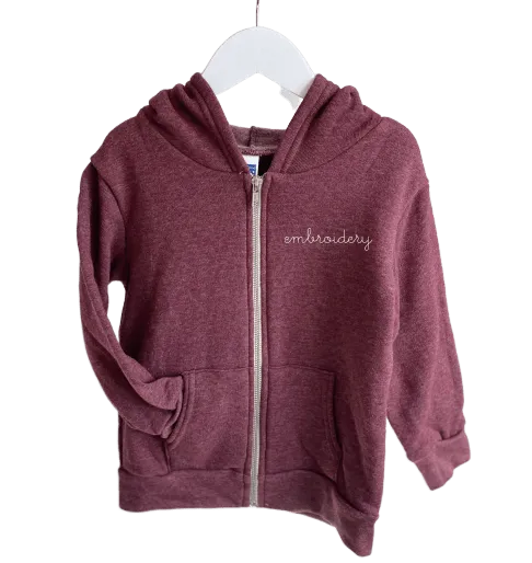 Little Kids Zip Fleece Hoodie