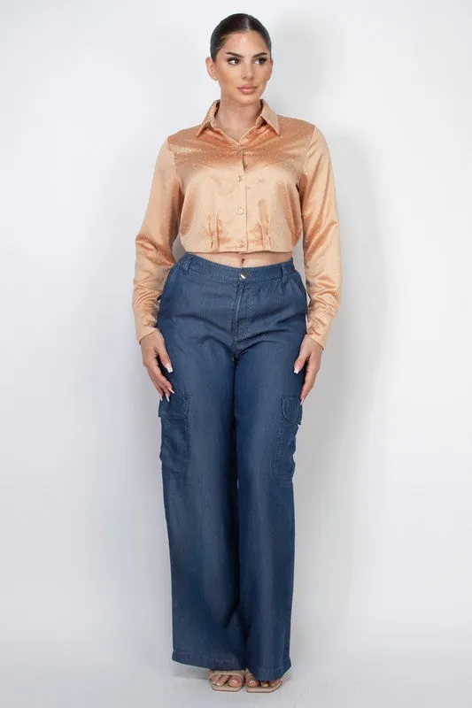 Lyocell Wide Pants (Women)