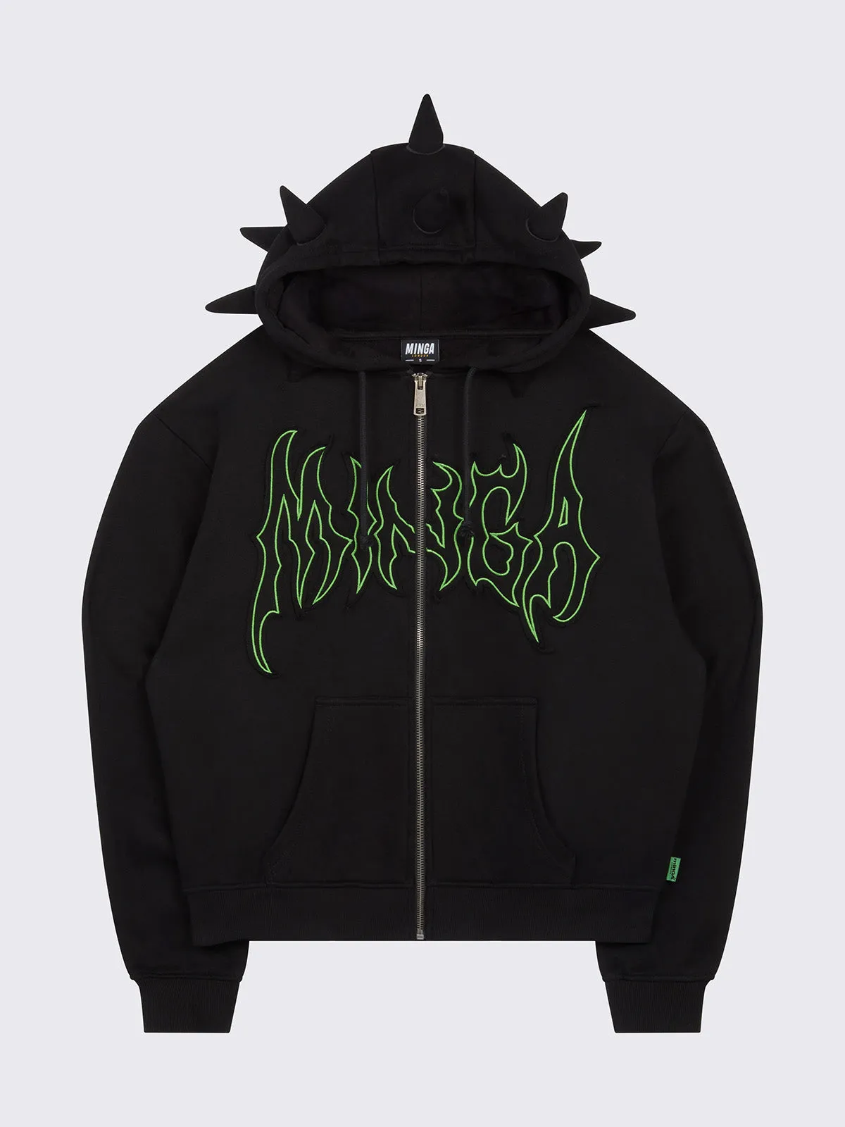 Minga x Energie Gang Spike Zip Up Hoodie