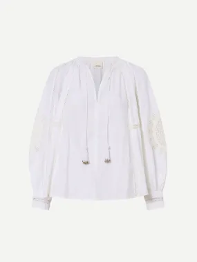 Otus Blouse in White