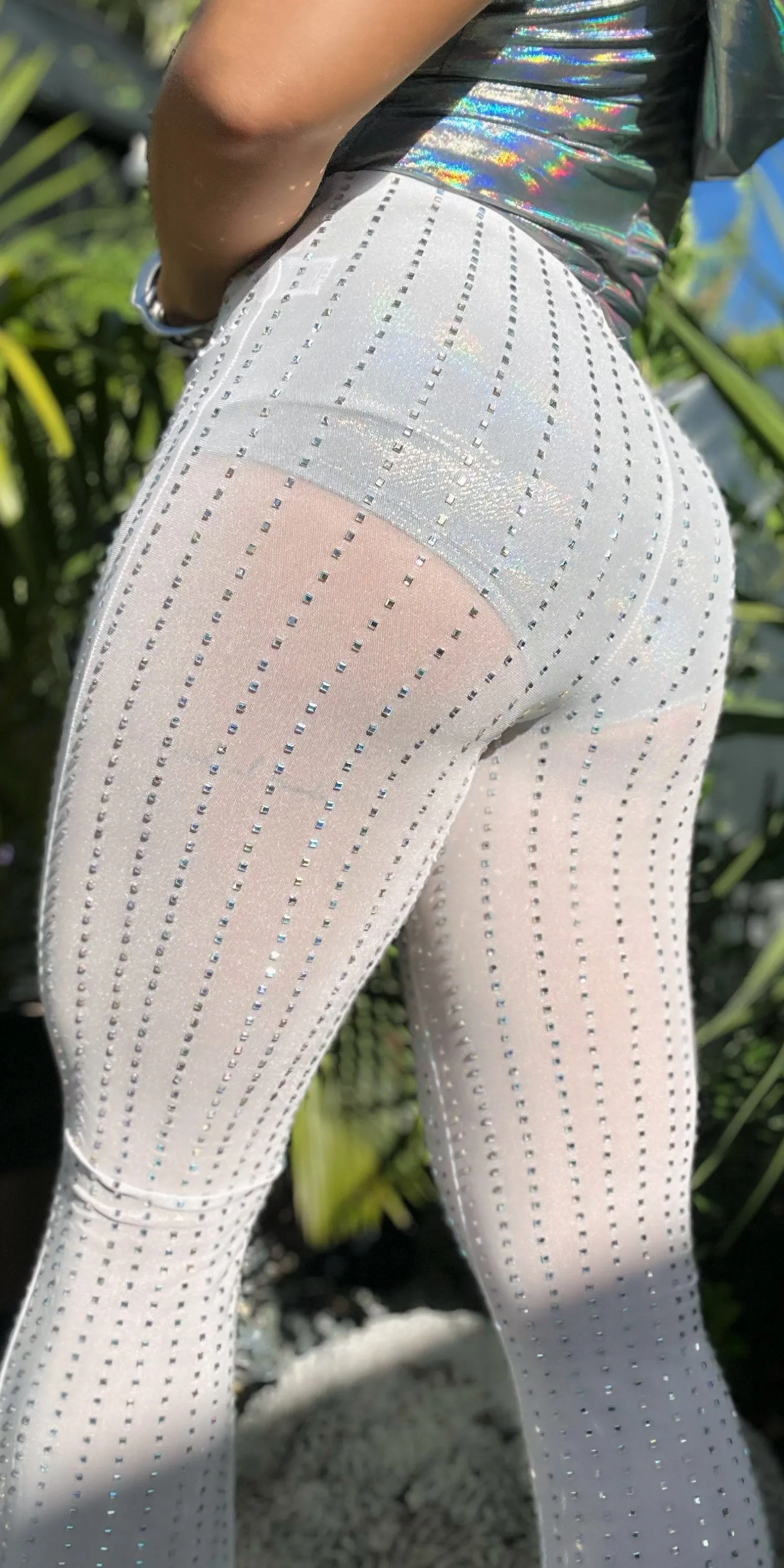 Stud Bell Bottom Pants