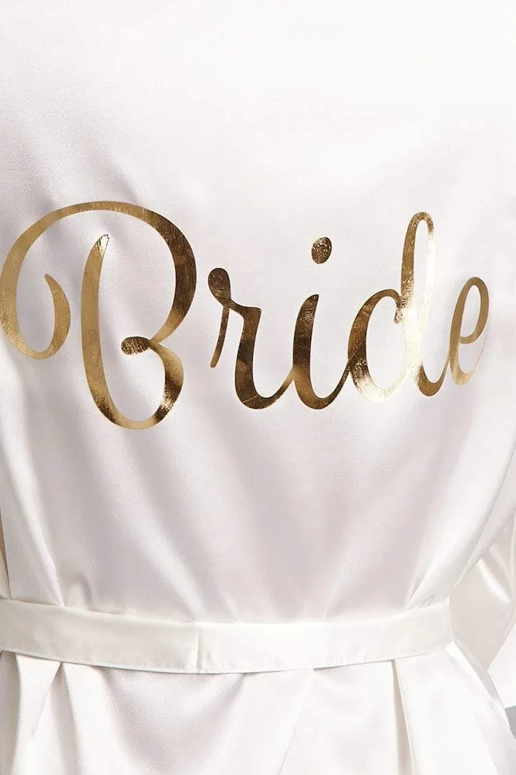 The Bride Robe - Bridal Robe Style 1